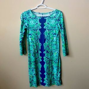 Lilly Pulitzer long sleeve tshirt dress